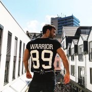 Заказать Bodybuilding Футболка Warrior (Черный)