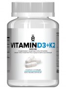 Заказать Ё Батон Vitamine D3 + K2 5000 ME 60 капc