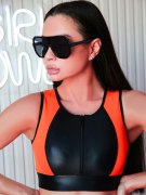 Заказать Mansen Топ Orange Neon