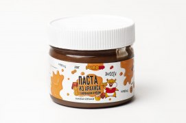 Заказать PumpUp Паста из арахиса с шоколадом и медом кремовая 250 гр