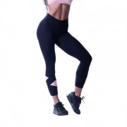 Заказать Nebbia Лосины Asymetrical 7/8 (Черный Лосось)