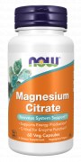 Заказать NOW Magnesium Citrate 60 вег капс N